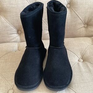 BearPaw Black Women's Winter Boots -Size 7 NWT